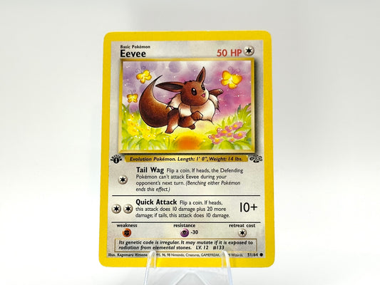 1st Edition - Eevee - Jungle [51/64] - WOTC - - Himeno