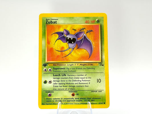1st Edition - Zubat - Fossil [57/62] - WOTC - - Himeno