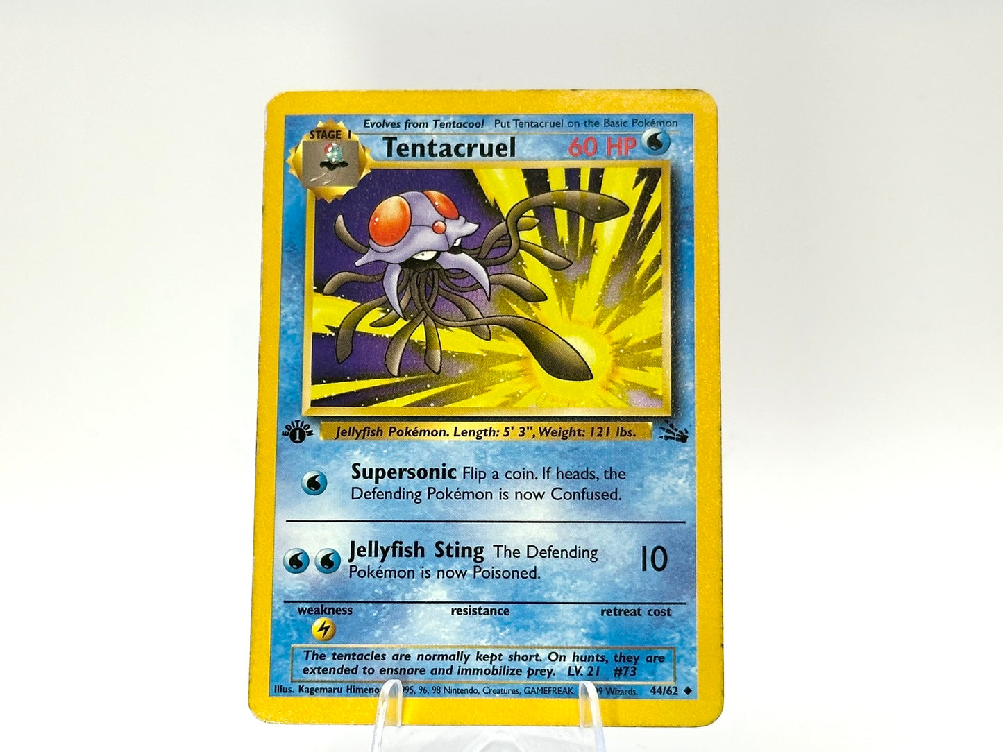 1st Edition - Tentacruel - Fossil [44/62] - WOTC - - Himeno