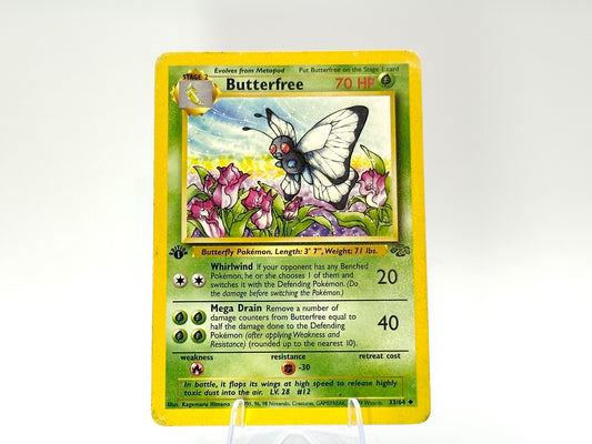 1st Edition - Butterfree - Jungle [33/64] - WOTC - - Himeno