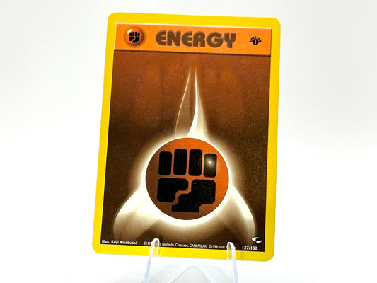 1st Edition - Fighting Energy - Gym Heroes [127/132] - WOTC - - Kinebuchi
