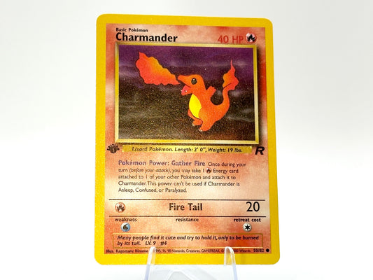 1st Edition - Charmander - Team Rocket 50/82 - WOTC - - Himeno