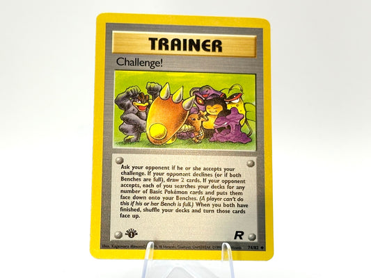 1st Edition - Challenge! - Team Rocket 74/82 - WOTC - - Himeno