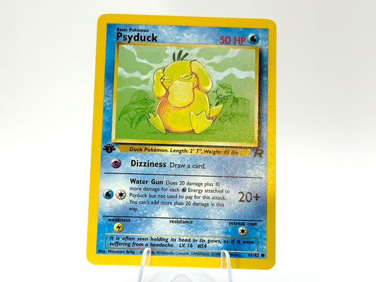 1st Edition - Psyduck - Team Rocket 65/82 - WOTC - - Arita