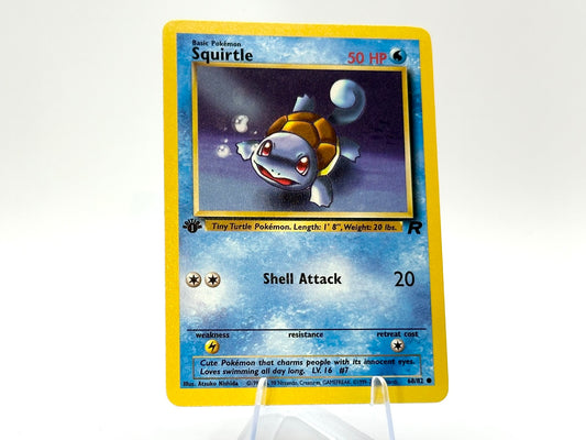 1st Edition - Squirtle - Team Rocket 68/82 - WOTC - - Nishida