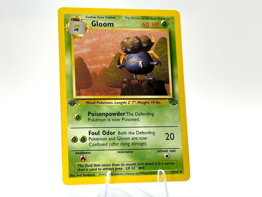 1st Edition - Gloom - Jungle 37/64 - WOTC - - Kinebuchi