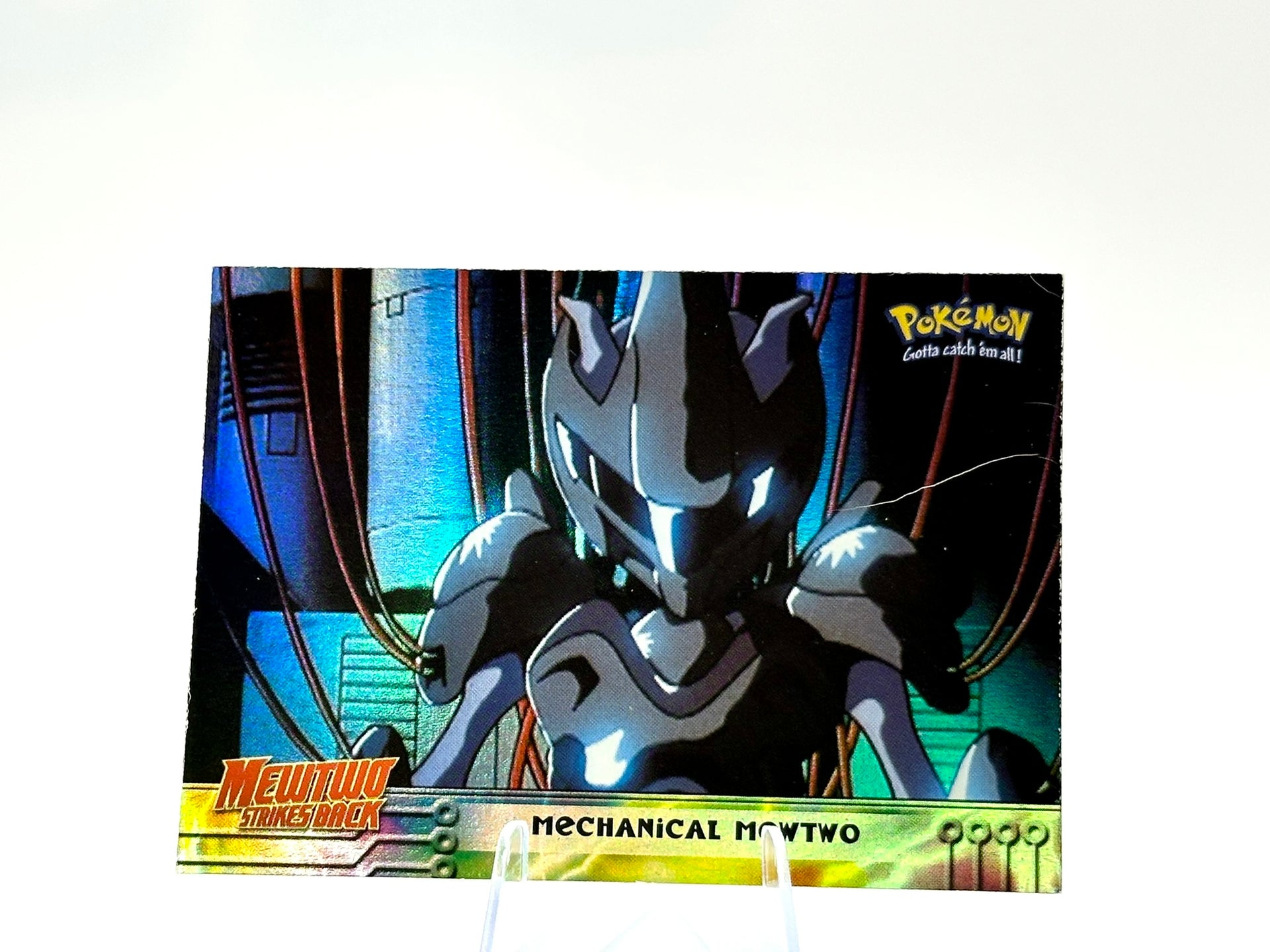 Mechanical Mewtwo (#6) Rainbow Foil