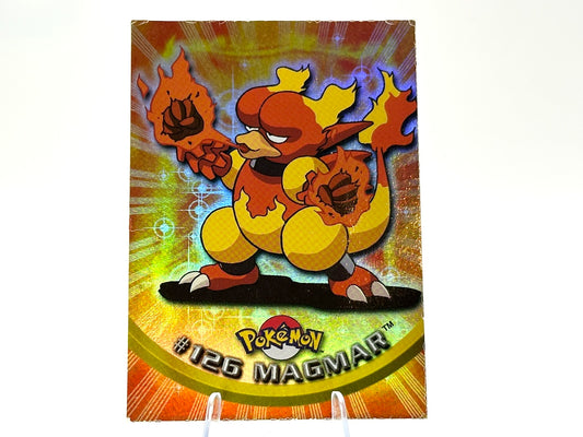 Magmar - [126] - Rainbow Foil Topps - 1999 - Vintage