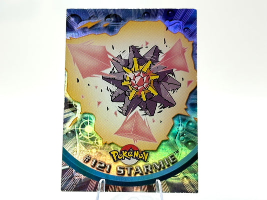 Starmie - [121] - Rainbow Foil HOLO Topps - 1999 - Vintage