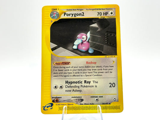 Porygon2 - Aquapolis 26/147 - WOTC - e-Reader - Kusajima