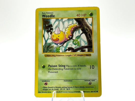Weedle - Base set (Shadowless )
