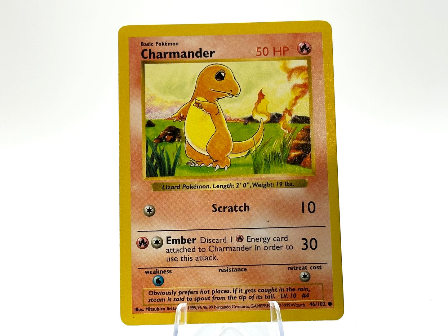 Charmander - (Shadowless) Base Set [46/102] - 1999 WOTC - Arita