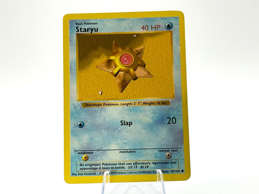 Staryu - Shadowless - BASE SET