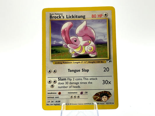 Brock’s Lickitung - Gym HEROS - Vintage WOTC