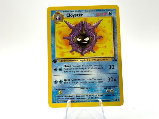 1st Edition - Cloyster - Fossil [36/62] - 1999 WOTC - Arita