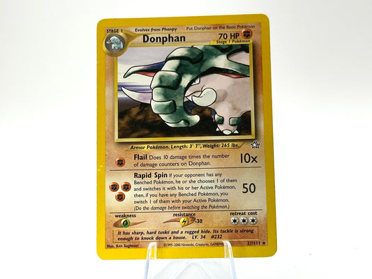 Donphan- Neo Genesis - Rare - Vintage WOTC