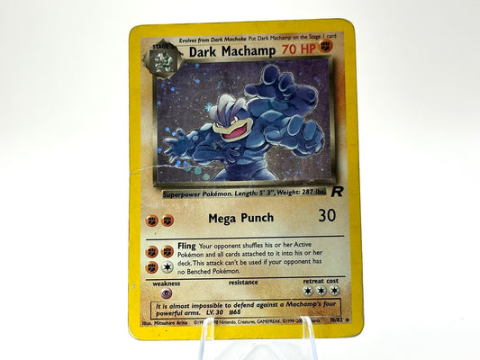 Dark Machamp - HOLO - ROCKET - Vintage WOTC