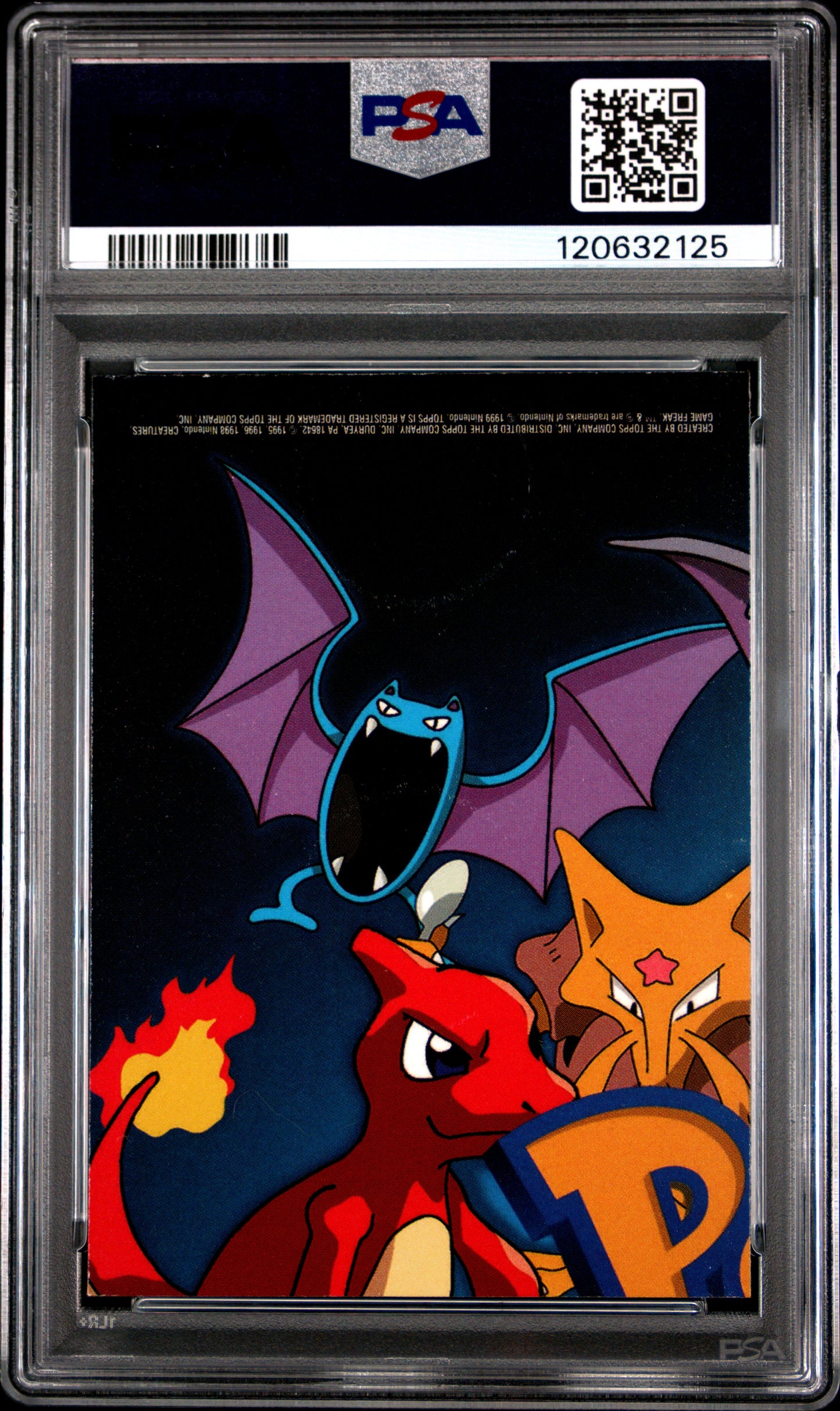 Graded Staryu (TV5) Topps Series 1 Character Cards - PSA 8