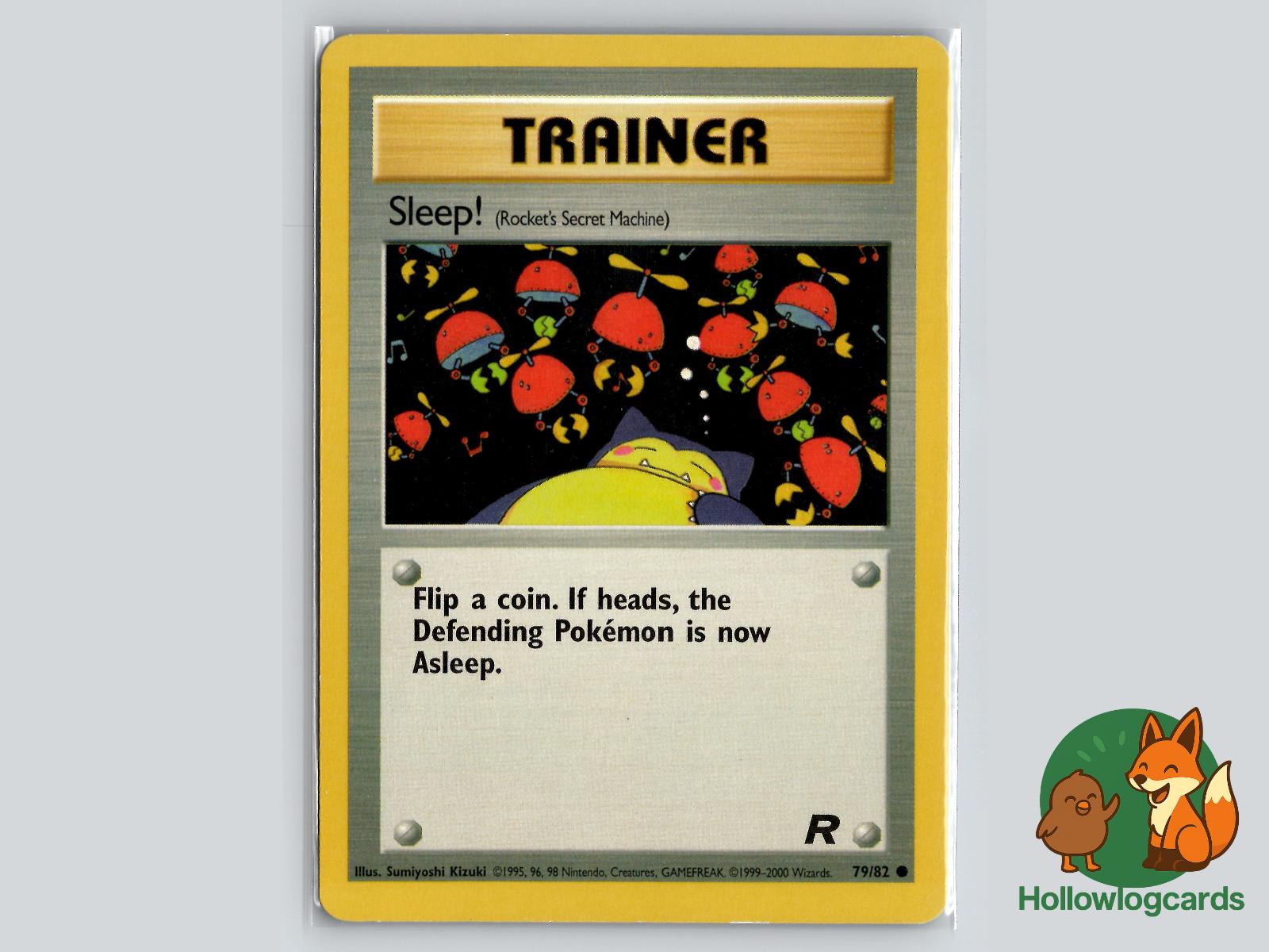 Sleep! (79/82) - Team Rocket Pokémon Card