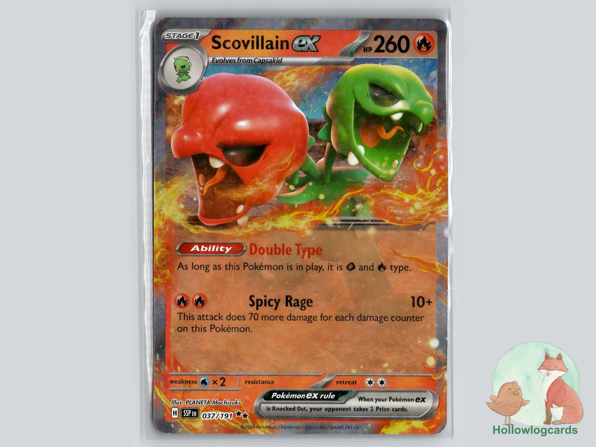 Scovillain ex (037/191) - Surging Sparks Pokémon Card