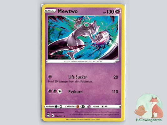 Mewtwo (056/172) - Brilliant Stars Pokémon Card