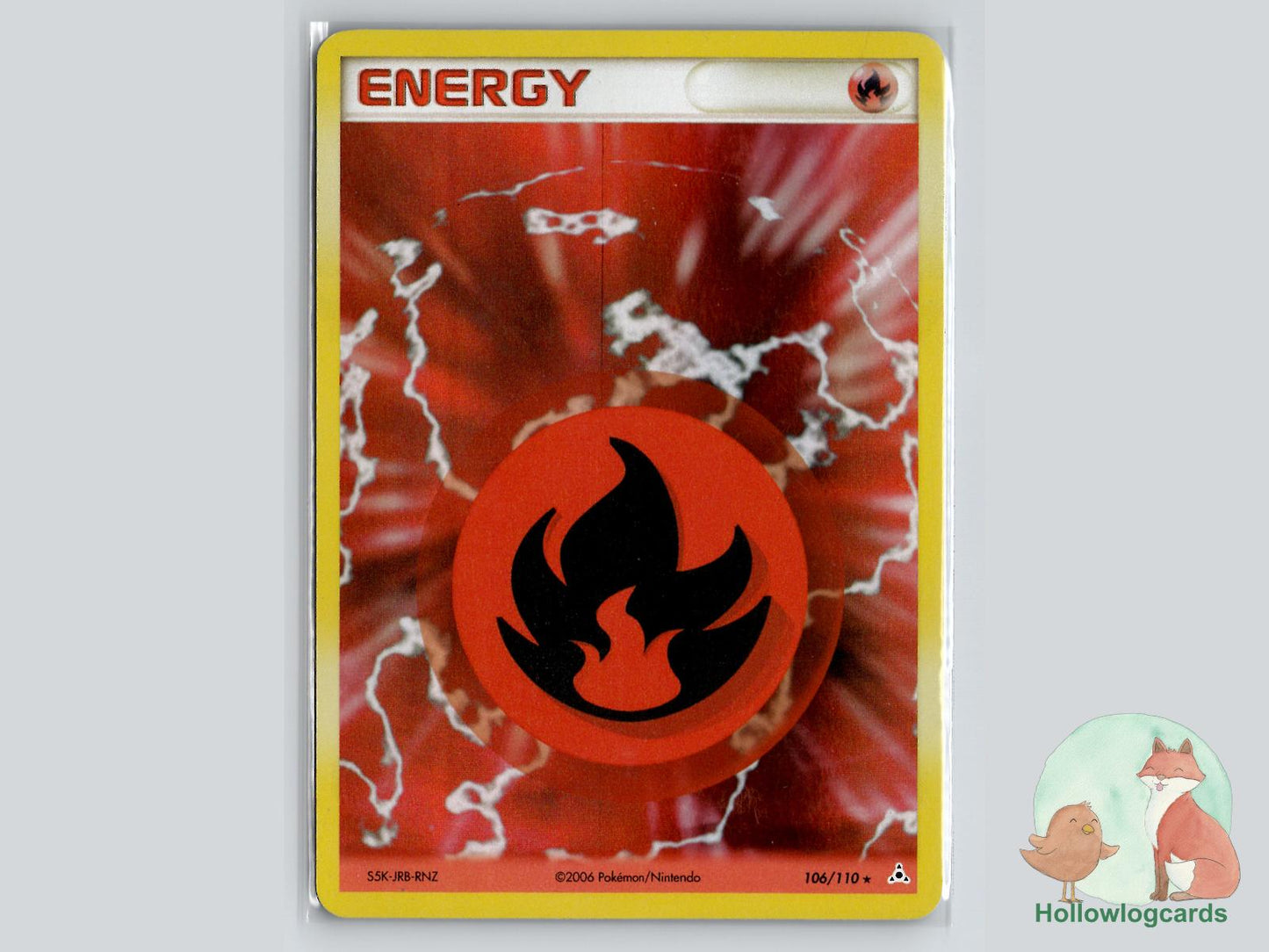 Fire Energy (106/110) - Holon Phantoms Pokémon Card