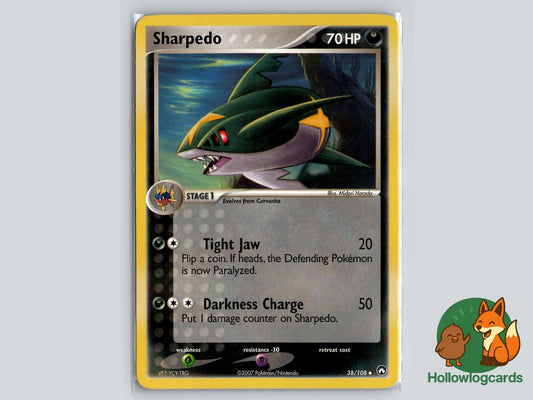 Sharpedo (38/108) - Power Keepers Pokémon Card