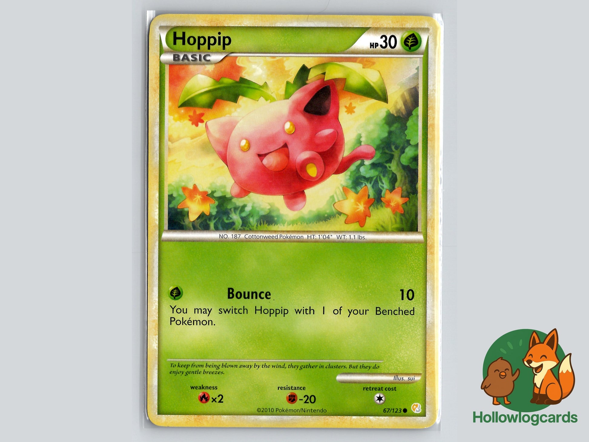 Image of Hoppip HeartGold and SoulSilver (HS) #67