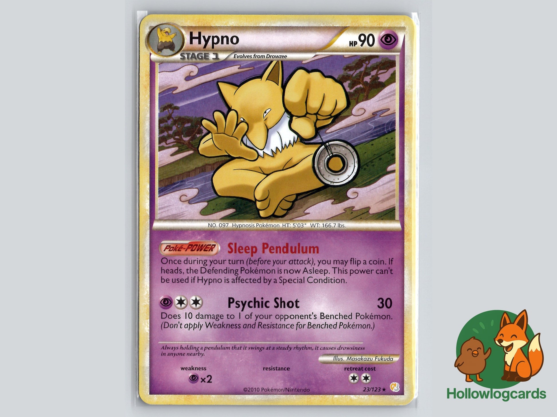 Image of Hypno HeartGold and SoulSilver (HS) #23