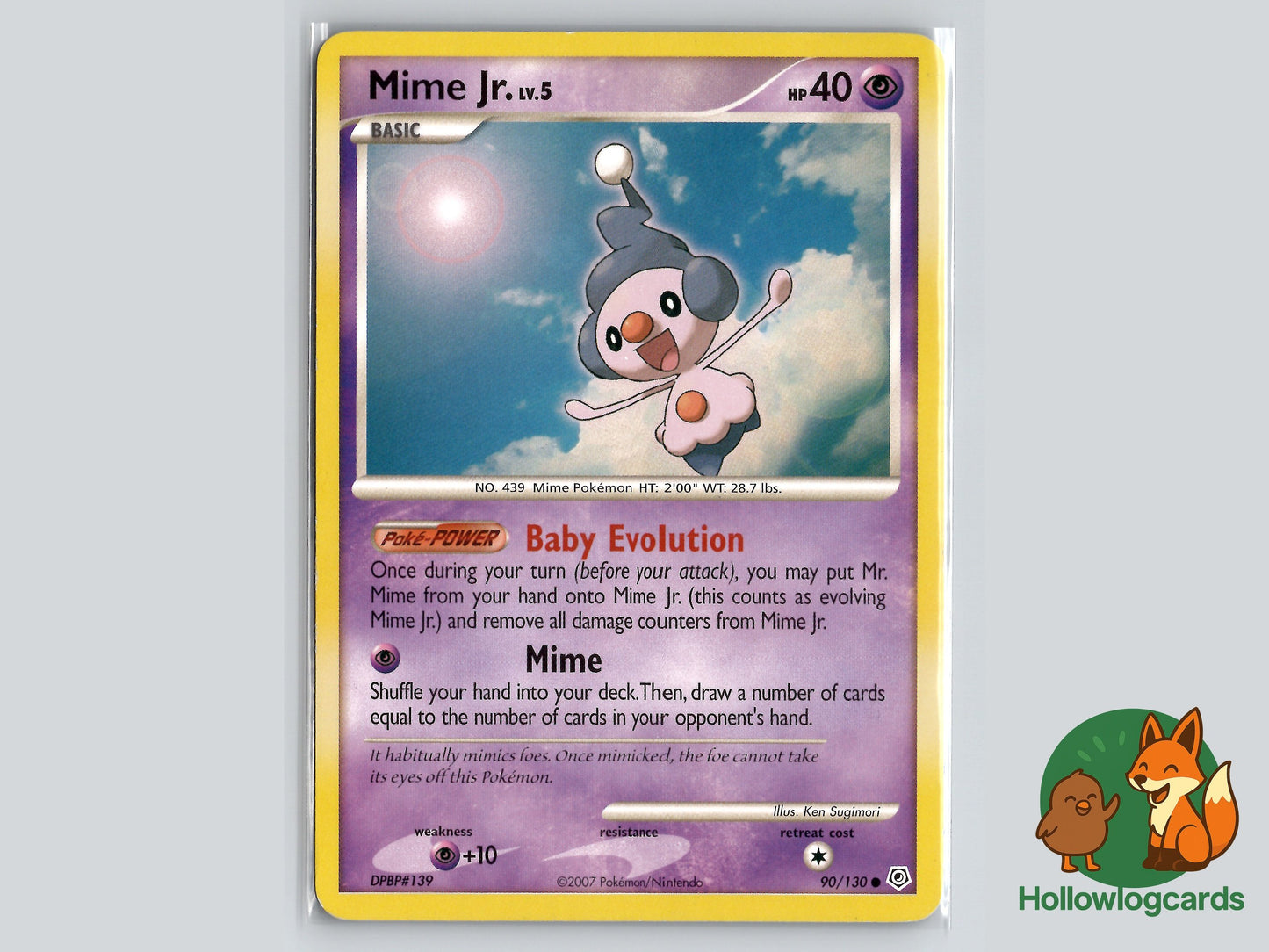 Image of Mime Jr. Diamond and Pearl (DP) #90