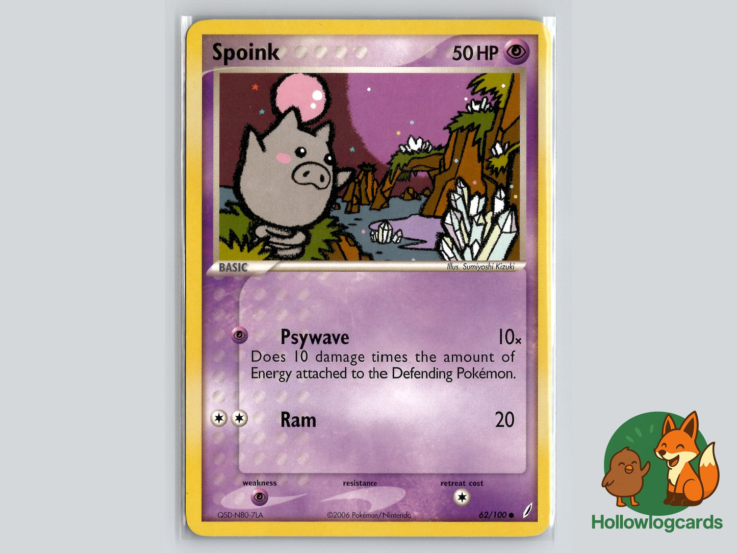 Image of Spoink Crystal Guardians (CG) #62