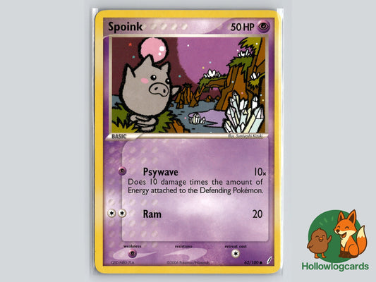 Image of Spoink Crystal Guardians (CG) #62