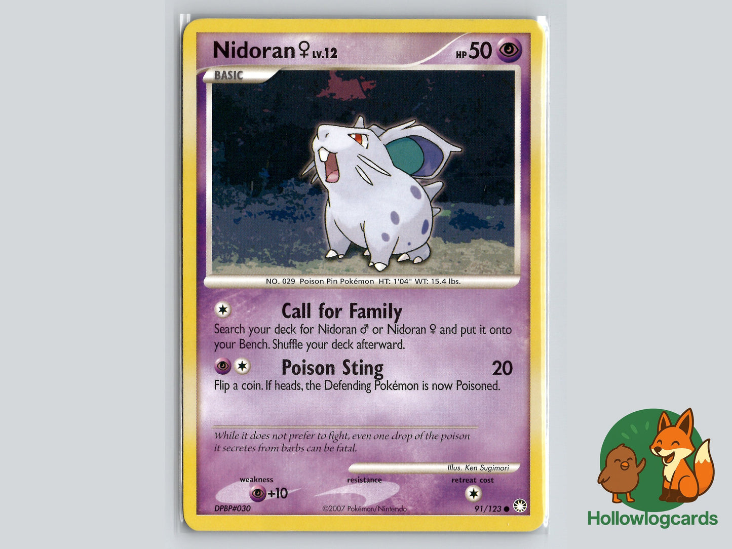 Image of Nidoran Female Mysterious Treasures (MT) #91