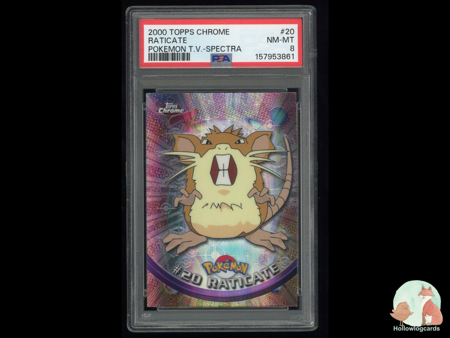 Graded Raticate (20) Pokémon Card