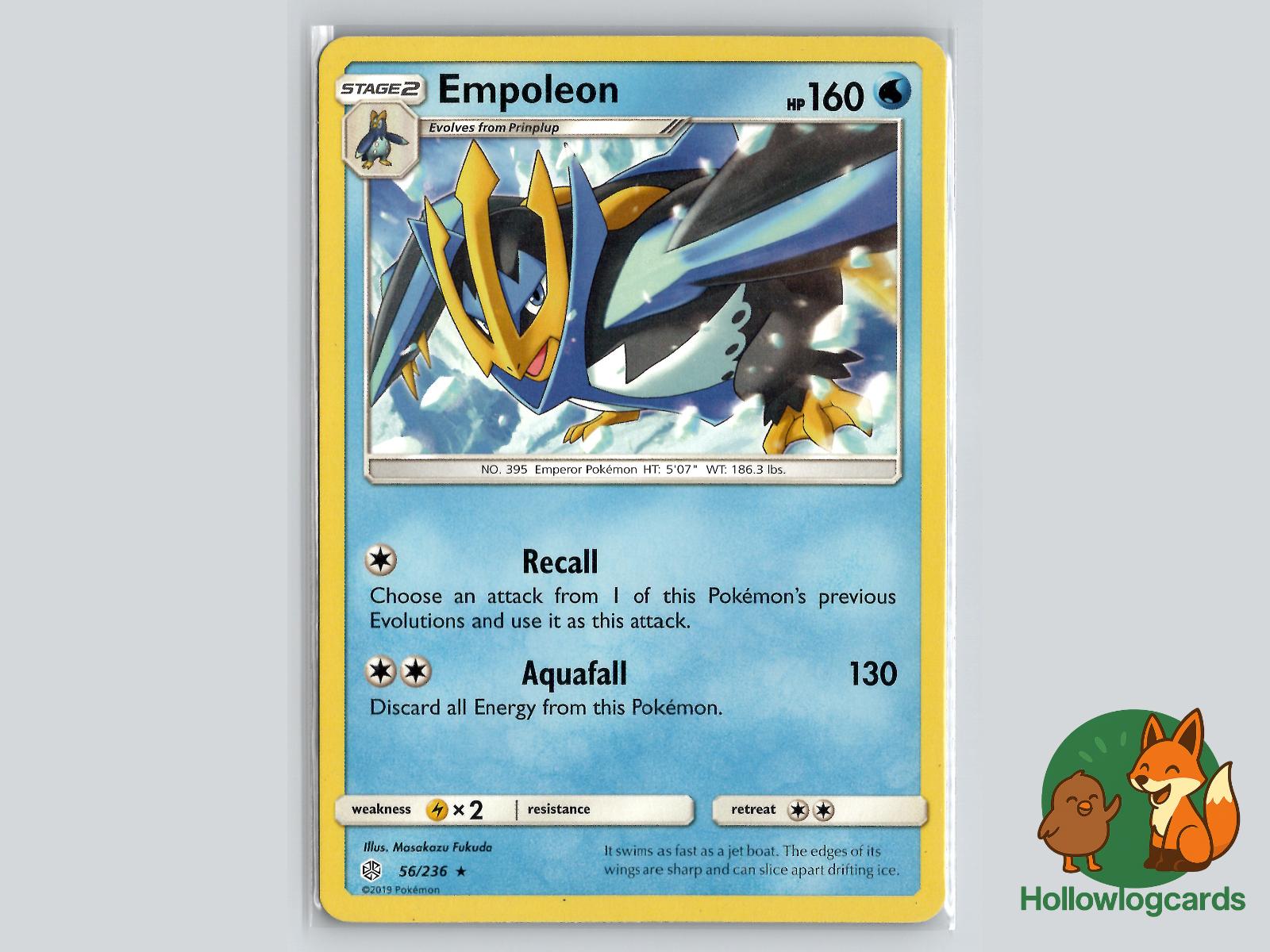 Empoleon (56/236) - Cosmic Eclipse Pokémon Card
