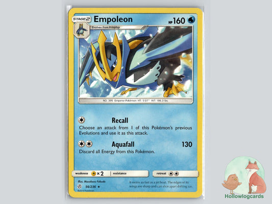 Empoleon (56/236) - Cosmic Eclipse Pokémon Card