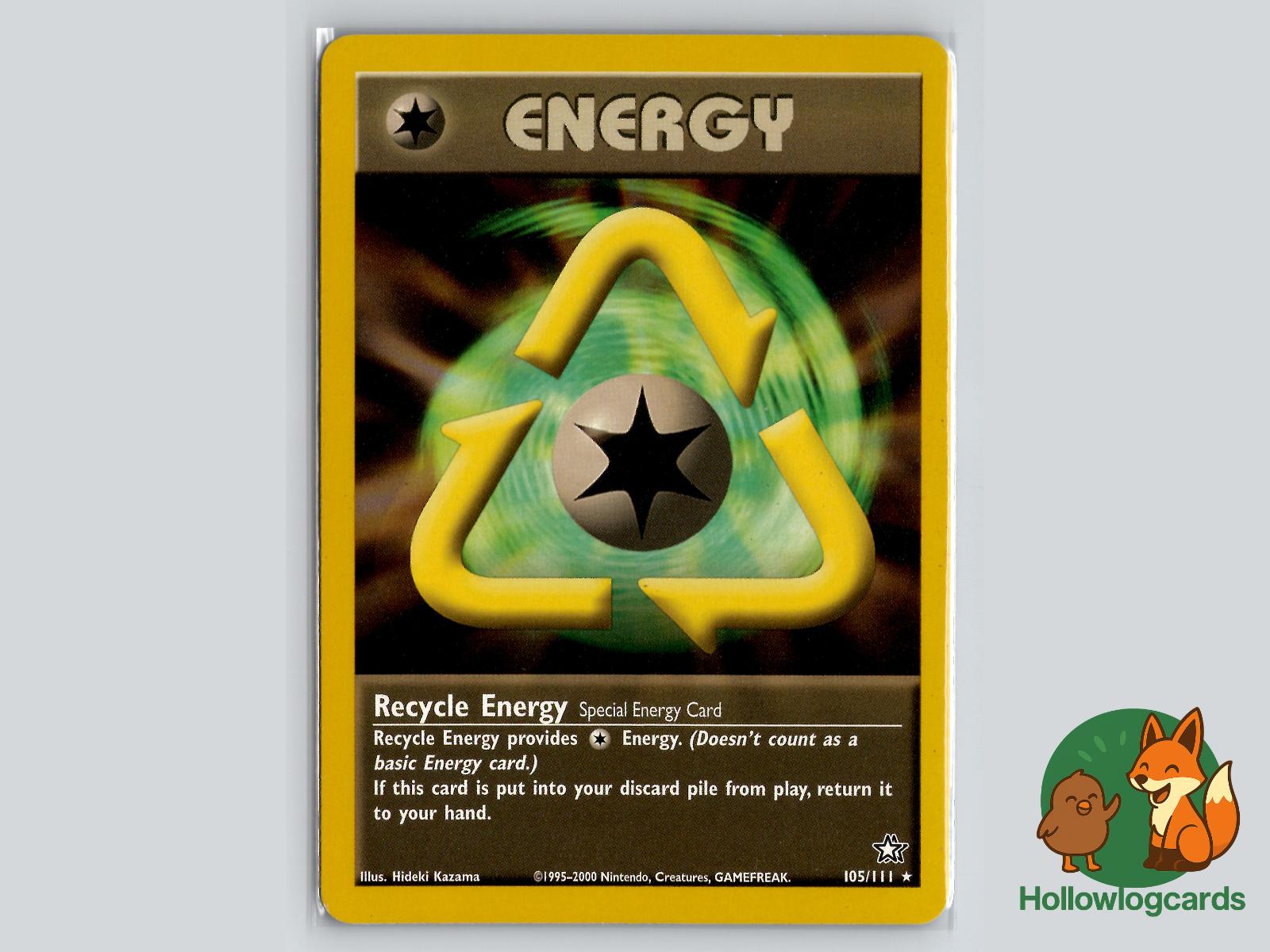 Recycle Energy (105/111) - Neo Genesis Pokémon Card