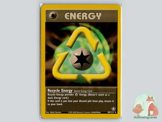 Recycle Energy (105/111) - Neo Genesis Pokémon Card