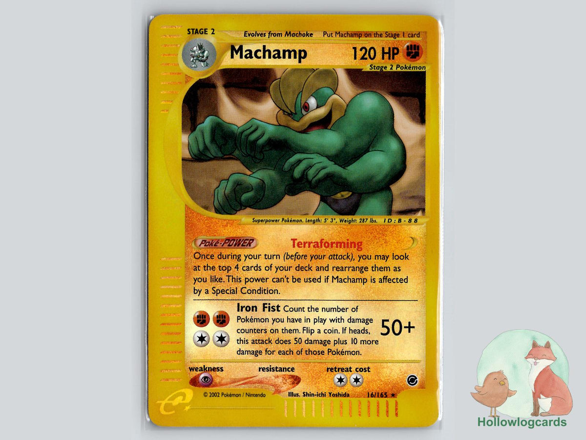 Machamp (16/165) - Expedition Base Set Pokémon Card