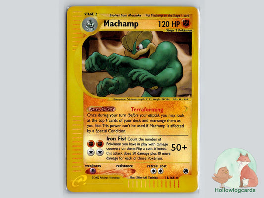 Machamp (16/165) - Expedition Base Set Pokémon Card
