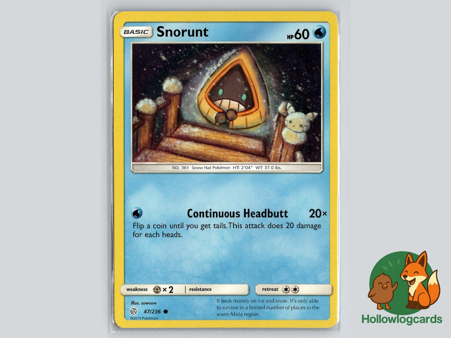 Snorunt (47/236) - Cosmic Eclipse Pokémon Card