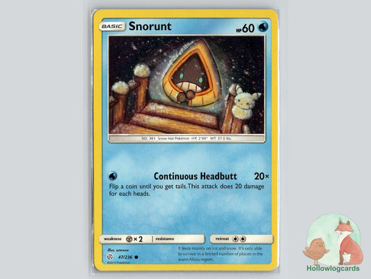 Snorunt (47/236) - Cosmic Eclipse Pokémon Card
