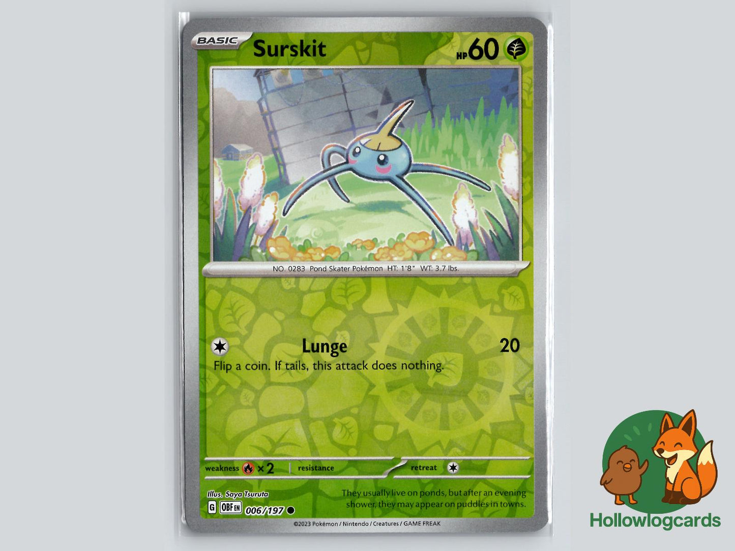 Surskit (006/197) - Obsidian Flames Pokémon Card