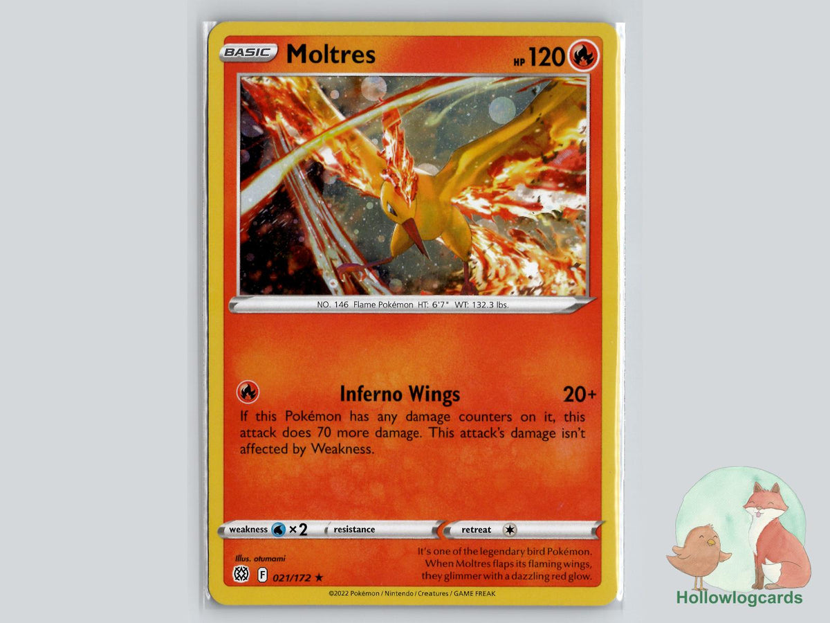 Moltres (021/172) Pokémon Card