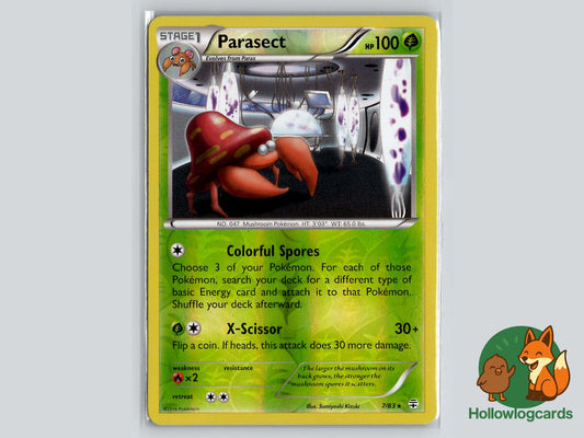 Parasect (7/83) - Generations Pokémon Card
