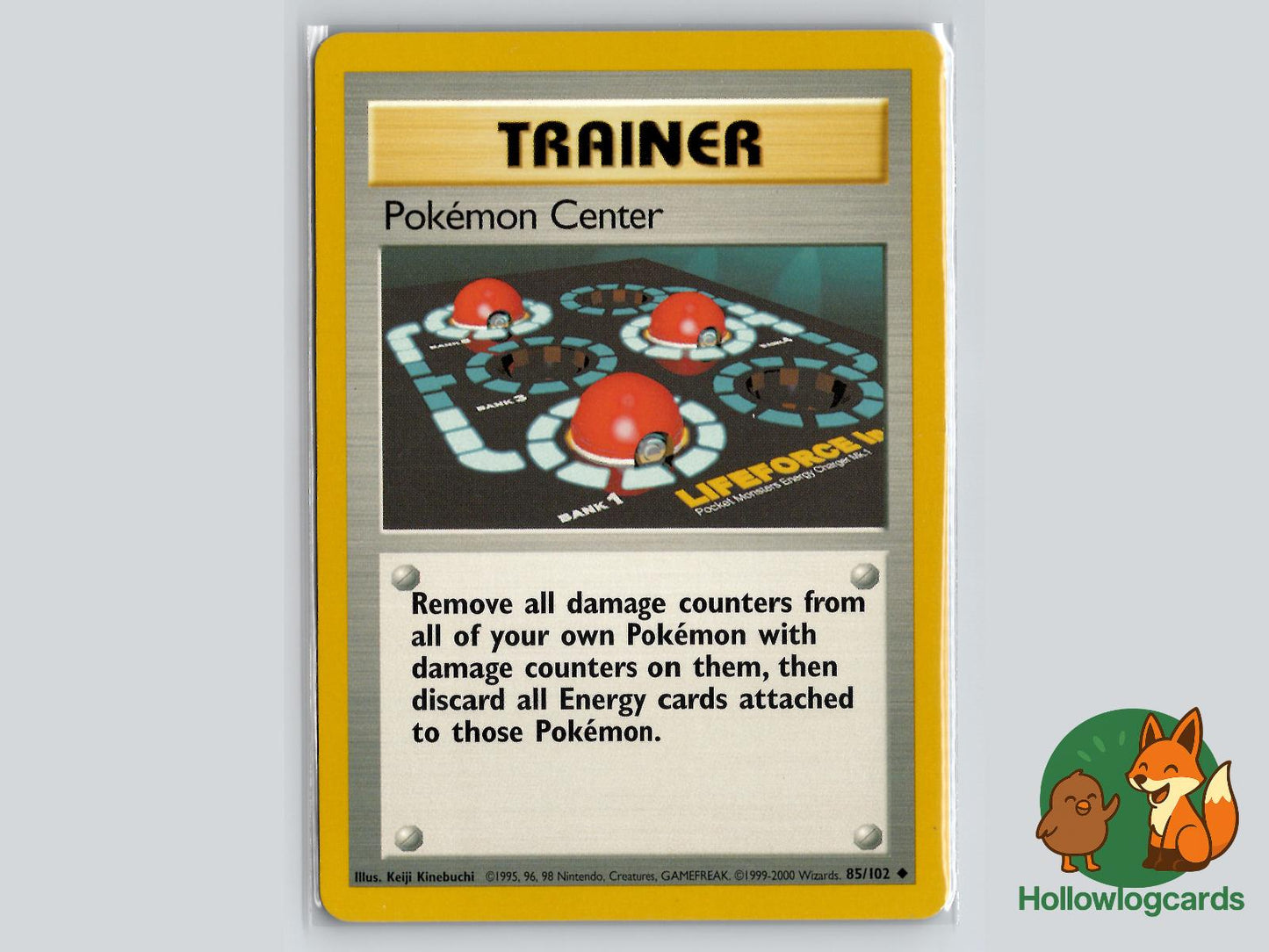 Pokemon Center (85/102) - Base Pokémon Card