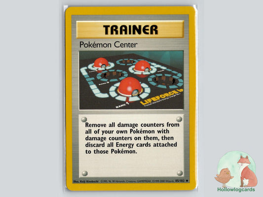 Pokemon Center (85/102) - Base Pokémon Card