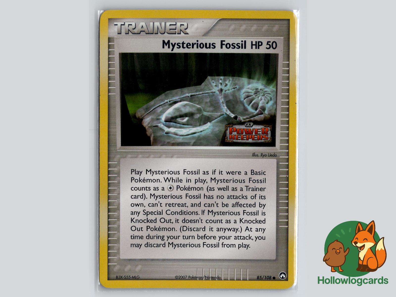 Mysterious Fossil (85/108) - Power Keepers Pokémon Card