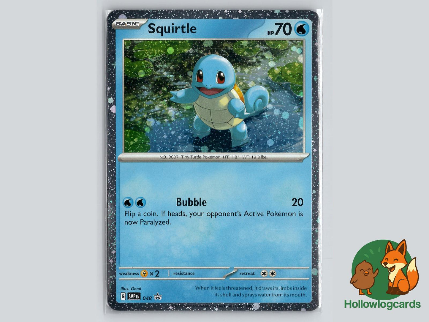 Squirtle (048) - Scarlet & Violet Pokémon Card