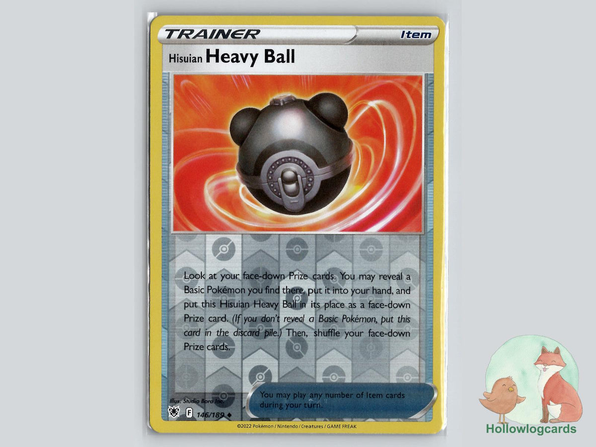 Hisuian Heavy Ball (146/189) - Astral Radiance Pokémon Card